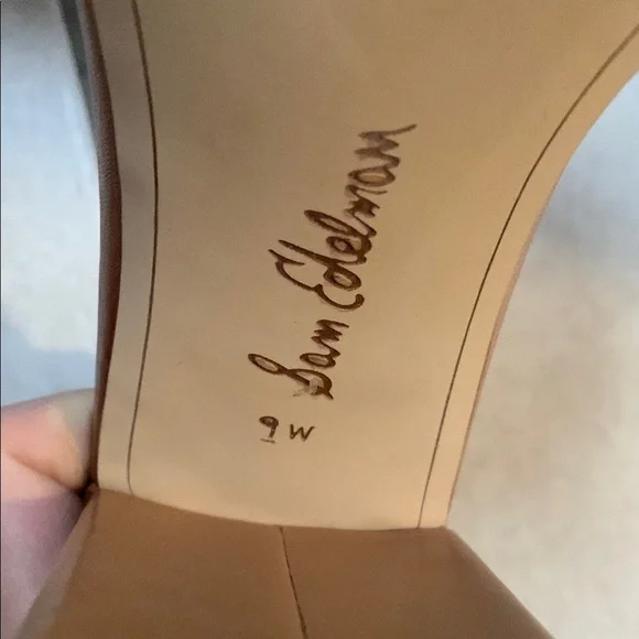 Sam Edelman Tan High Heel Sandals with Ankle Strap - Picture 7 of 8